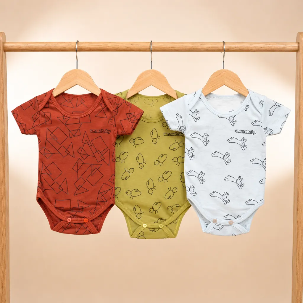 Jumper Segitiga 0-6 Bulan Baju Bayi Kado Murah Gift Set Baby Newborn Perlengkapan Bayi Kelinci
